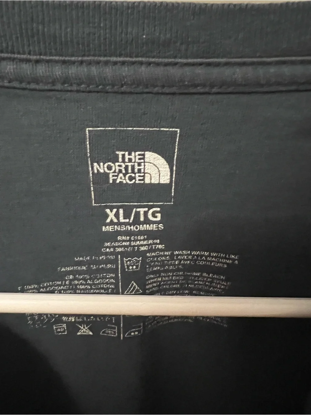 The North Face Men’s Navy Graphic Logo Shirt
